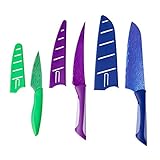 Kai Pure Komachi Kitchen Knife Set - 3 Piece Stainless Steel - Paring Knife, Serrated Knife and Santoku