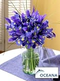 Oceana Blue Iris Bouquet