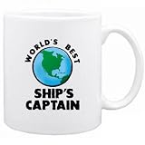 New  World's Best Ship's Captain / Graphic  Mug Occupations