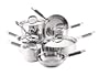 Farberware Millennium Soft Touch Stainless-Steel 12-Piece Cookware Set