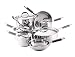 Farberware Millennium Soft Touch Stainless-Steel 12-Piece Cookware Set
