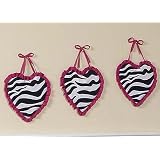 FunkyZebraWallHangingAccessoriesbyJoJoDesigns