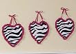 Funky Zebra Wall Hanging Accessories by JoJo Designs