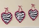 Funky Zebra Wall Hanging Accessories by JoJo Designs