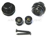 Mighty Mite Pro Strap Locks - Dunlop Compatible - Black