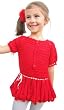 Handmade Vintage Inspired Dress in Ballarina Style - Proud in Red (100% Crocheted By Hand) Handmade Vintage Inspired Dress in Ballarina Style - Proud in Red (100% Crocheted By Hand)