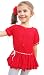 Handmade Vintage Inspired Dress in Ballarina Style - Proud in Red (100% Croch...