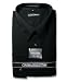 Men's Black Dress Shirt w/ Convertible Cuffs