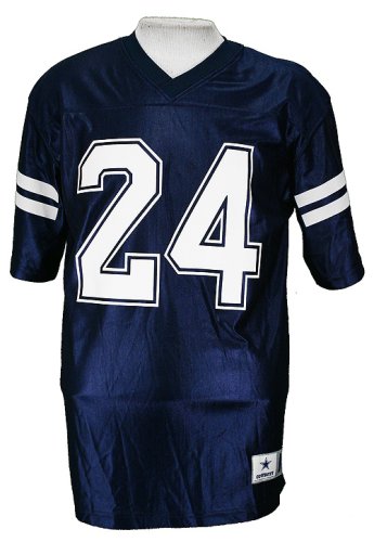 Dallas Cowboys Marion Barber #24 NFL Replca Dazzle Jersey Navy