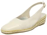 David Tate Women's Andrea Slingback Sandal,Bone Lamb,11.5 WW US