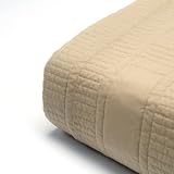 Jane Seymour Winding Way Bath Stone King Quilt, Tan
