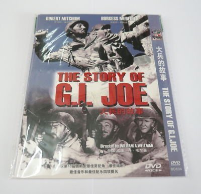  THE STORY OF G.I. JOE (1945) Robert Mitchum (NTSC) IMPORTED FOR ALL REGIONS