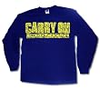 CARRY ON - Roll With The Punches - Blue Long Sleeve shirt