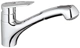 Grohe Touch Sink Mixer with Pull-Out Spray