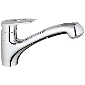 Grohe Touch Sink Mixer With Pull Out Spray 2