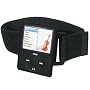 Silikon Schutz H�lle ( Skin ) in schwarz f�r iPod Nano 3. Generation 3rd 3G inkl. Joggingarmband Umh�ngeband & Displayschutzfolie