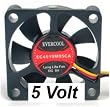 Evercool 45X45X10mm FAN BALL BEARING FAN 5V DC - 3 PIN #EC4510M05CA