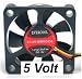 Evercool 45X45X10mm FAN BALL BEARING FAN 5V DC - 3 PIN #EC4510M05CA