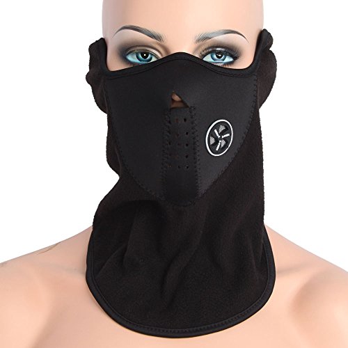 Best Buy! Crazy K&A Neoprene & Fleece Winter Neck Ear Nose Warmer Half