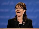 Sarah Palin, Vice Presidential Debate 2008, St. Louis, MO Photographic Poster Print, 24x18