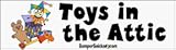 Toys in the attic - Refrigerator Magnets 7x2 in