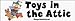 Toys in the attic - Refrigerator Magnets 7x2 in