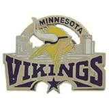 NFL Minnesota Vikings Star Pin 1 1/4"