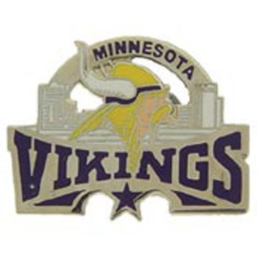 NFL Minnesota Vikings Star Pin 1 1/4