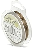 Artistic Wire 28-Gauge Antique Brass, 40-Yards