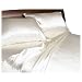 Melrose Luxurious Satin King Sheet Sets, Ivory