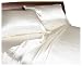 Divatex Home Fashions Royal Opulence Satin Full Sheet Set, Ivory