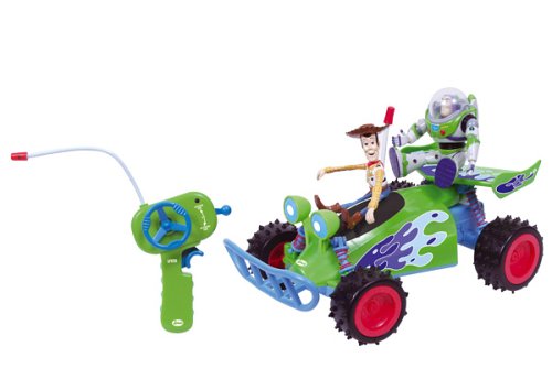 Childrens Toyshop  Toys : Toy Story Radio Controlled Car (Buzz & Woody)