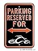 Parking Reserved for Orange County Choppers Parking Sign