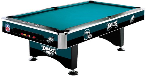 Philadelphia Eagles Pool Table