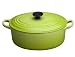 Le Creuset Enameled Cast-Iron 9-1/2-Quart Oval French Oven, Kiwi