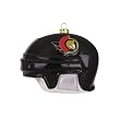 Ottawa Senators NHL Glass Hockey Helmet Ornament (3)" Ottawa Senators NHL Glass Hockey Helmet Ornament (3)"