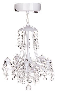 LockerLookz White Beaded Locker Chandelier - 1 Piece