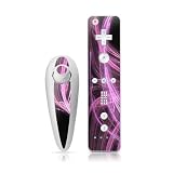 Energy Blossom Design Nintendo Wii Nunchuk + Remote Controller Protector Skin Decal Sticker