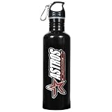 MLB Houston Astros Black Stainless Steel Water Bottle