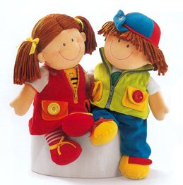 18 Tall Activity Doll-Betty Buttons (Girl)