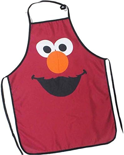 Pixel Apron - Sesame Street ELMO Personalized Creative Apron Kitchen Cooking Restaurant