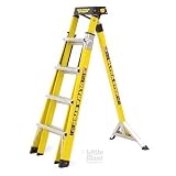 Review Wing 12580 / Wing Little Giant Ultra Step 5-to-8-Foot 300-Pound Duty Rating Adjustable Fiberglass Stepladder #12580