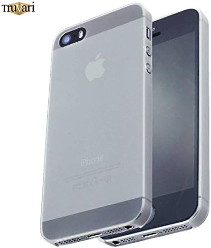 Ultra Thin Slim Sleek Translucent Frosted Matte Apple iPhone 5 / 5S Phone Case Wrap Protective Cover Phone Case - Clear