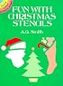 Fun with Christmas Stencils (Dover Little Activity Books)