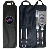 NFL Buffalo Bills Stainless Steel BBQ Set with Bag