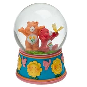 Care Bear "Catch a Butterfly" Musical Waterglobe