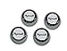 Plymouth Word ABS Chrome Snap Caps