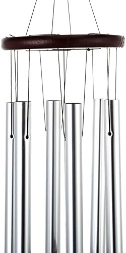 Gregorian Wind Chime Alto Baritone Soprano Deep Tone Silver Tube Home Windbells