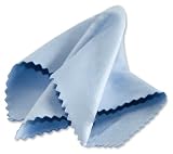 Computer : 5 Star Microfibre Cleaning Cloth Soft Optical Quality for Screens Cameras and CDs Blue
