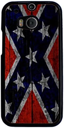 Confederate Rebel FLAG Hard Case for HTC ONE M8 ( Sugar Skull )